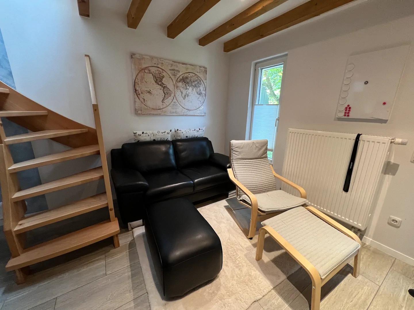 Wohnung Nr. 3 Wohnzimmer Couch